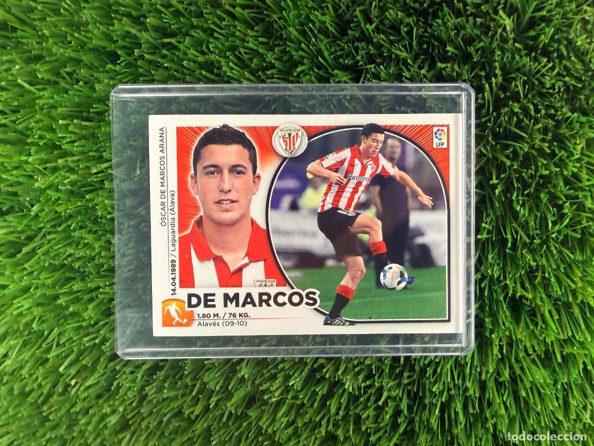 Cromos de f&uacute;tbol: N&ordm; 8 De Marcos Athletic Club Liga Este 14 15