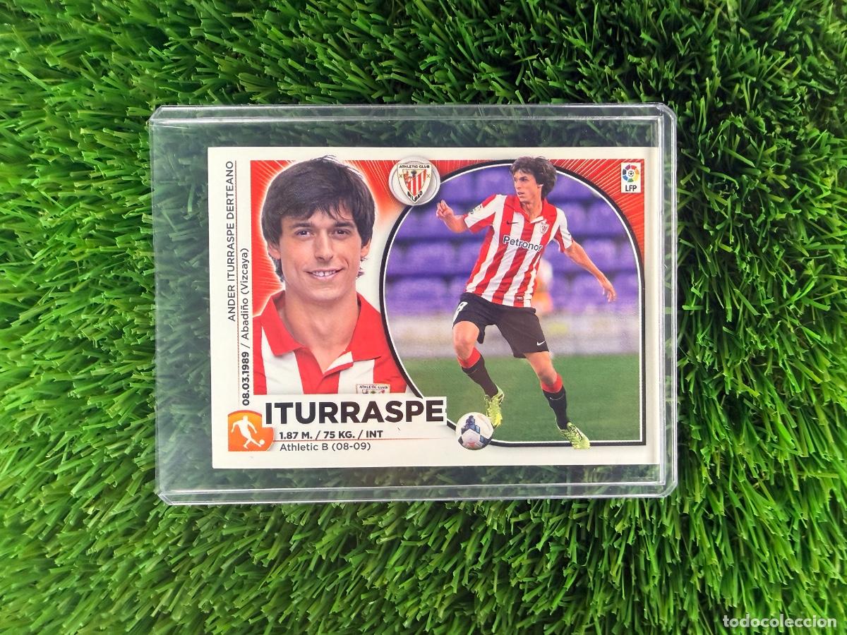 Cromos de f&uacute;tbol: N&ordm; 9 Iturraspe Athletic Club Liga Este 14 15