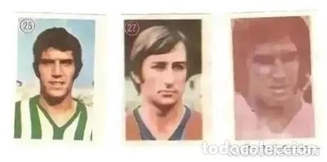 Cromos de f&uacute;tbol: Lote de 3 cromos del album de futbol temporada 1976-77, Mateo Mirete - Nuevos, nunca pegados