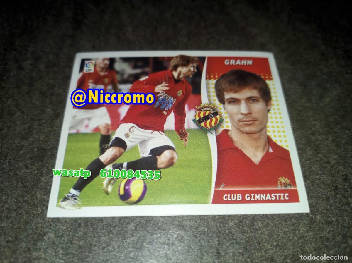 Cromos de f&uacute;tbol: grahn gimnastic 2006 2007 nuevo sin pegar fichaje invierno ampliacion liga futbol 06 07 niccromo