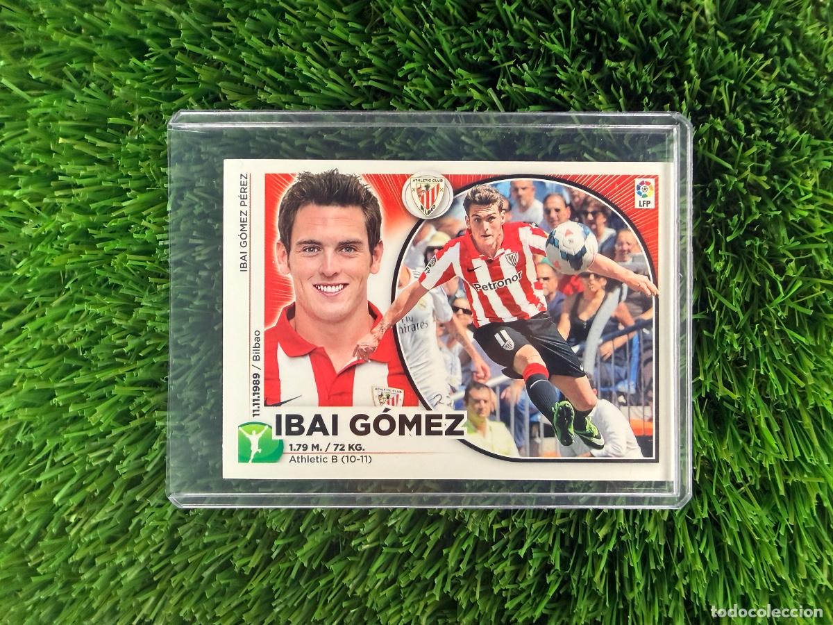 Cromos de f&uacute;tbol: N&ordm; 15 Ibai G&oacute;mez Athletic Club Liga Este 14 15