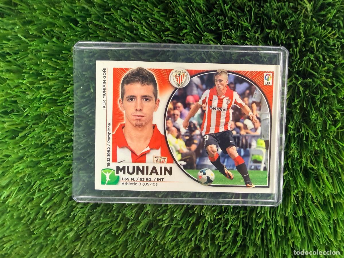 Cromos de f&uacute;tbol: N&ordm; 16 Muniain Athletic Club Liga Este 14 15