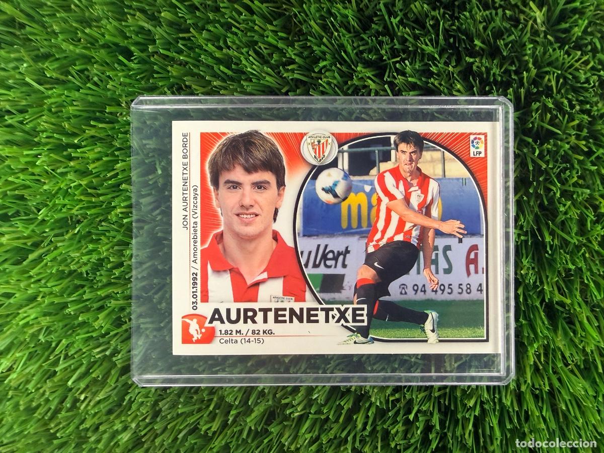 Cromos de f&uacute;tbol: N&ordm; 19 Aurtenetxe Athletic Club Liga Este 14 15