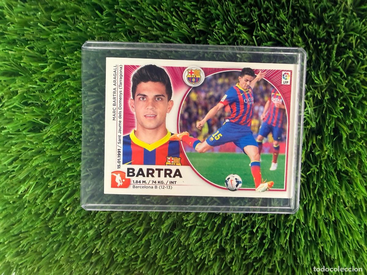 Cromos de f&uacute;tbol: N&ordm; 4 Bartra FC Barcelona Liga Este 14 15