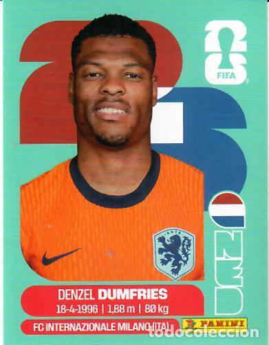Cromos de f&uacute;tbol: CROMO PANINI MUNDIAL WORLD CUP 2026 - NED6 NED 6 - DUMFRIES - PA&Iacute;SES BAJOS