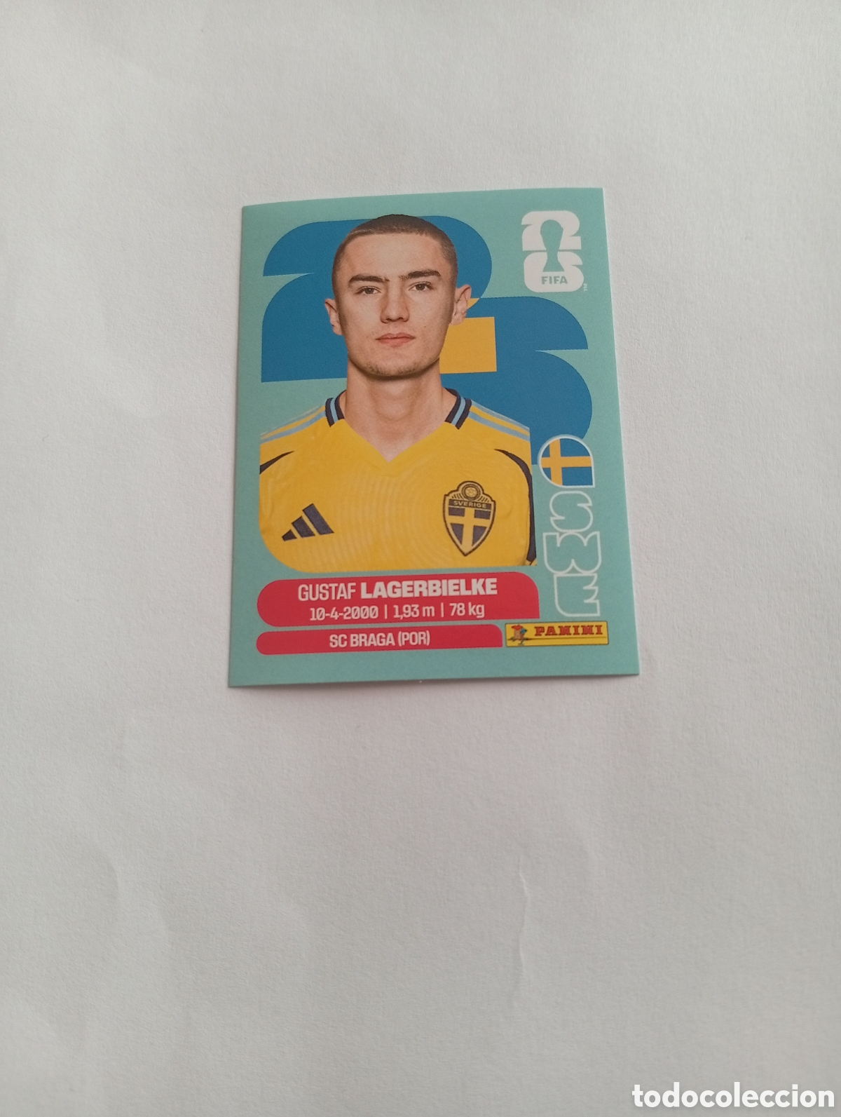 Cromos de f&uacute;tbol: SWE 7 World Cup 26 Panini