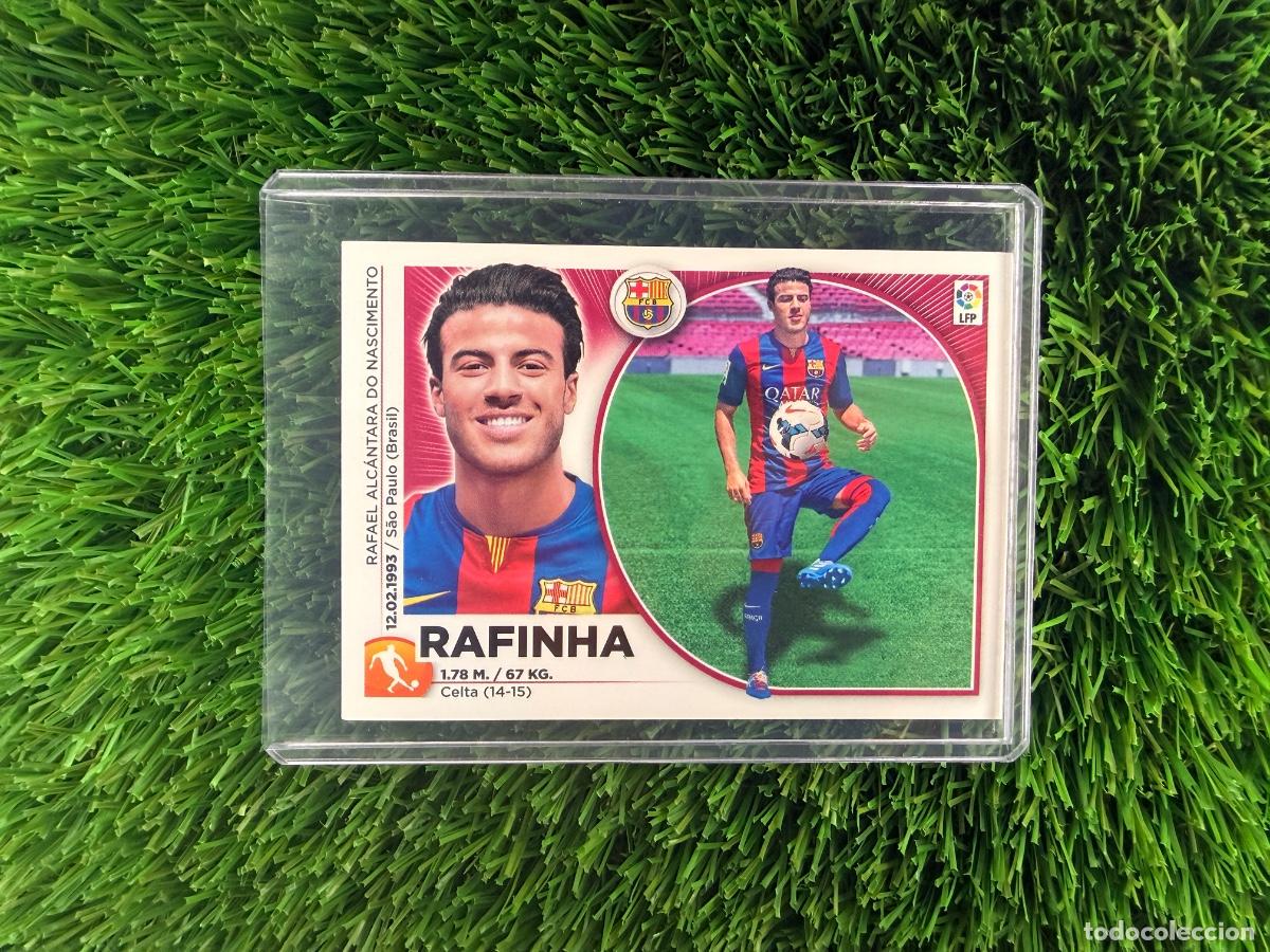 Cromos de f&uacute;tbol: N&ordm; 13 Rafinha FC Barcelona Liga Este 14 15