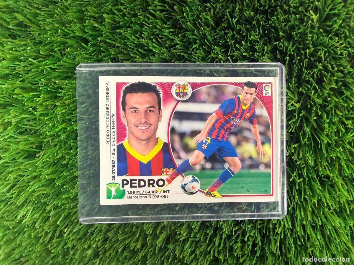 Cromos de f&uacute;tbol: N&ordm; 18 Pedro FC Barcelona Liga Este 14 15