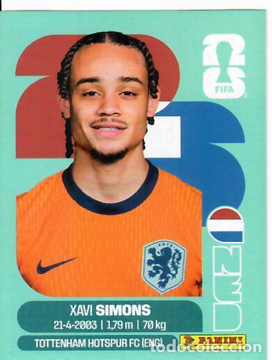 Cromos de f&uacute;tbol: CROMO PANINI MUNDIAL WORLD CUP 2026 - NED15 NED 15 - SIMONS - PA&Iacute;SES BAJOS