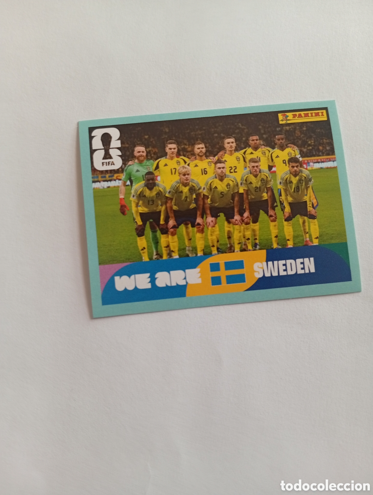 Cromos de f&uacute;tbol: SWE 13 World Cup 26 Panini
