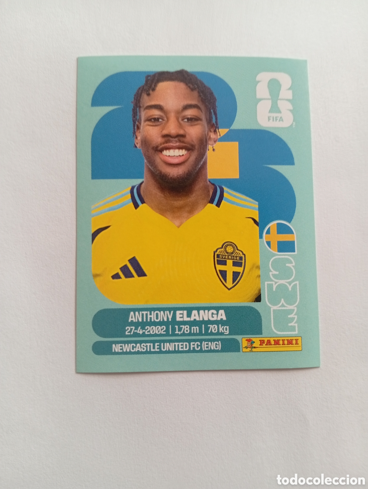 Cromos de f&uacute;tbol: SWE 18 World Cup 26 Panini