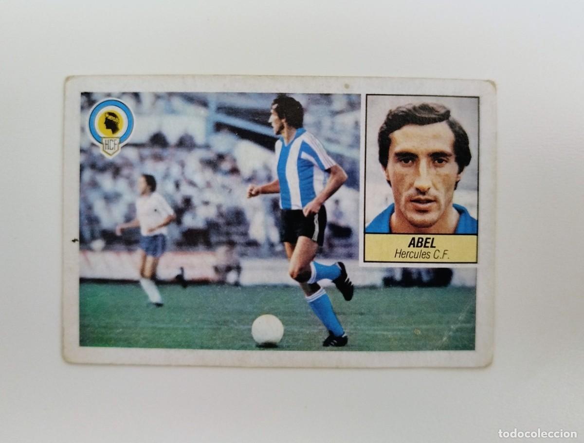Cromos de f&uacute;tbol: Abel Versi&oacute;n ULTIMOS FICHAJES 20 SIN PEGAR H&eacute;rcules CF Liga Ediciones Este 84 85 / 1984 1985