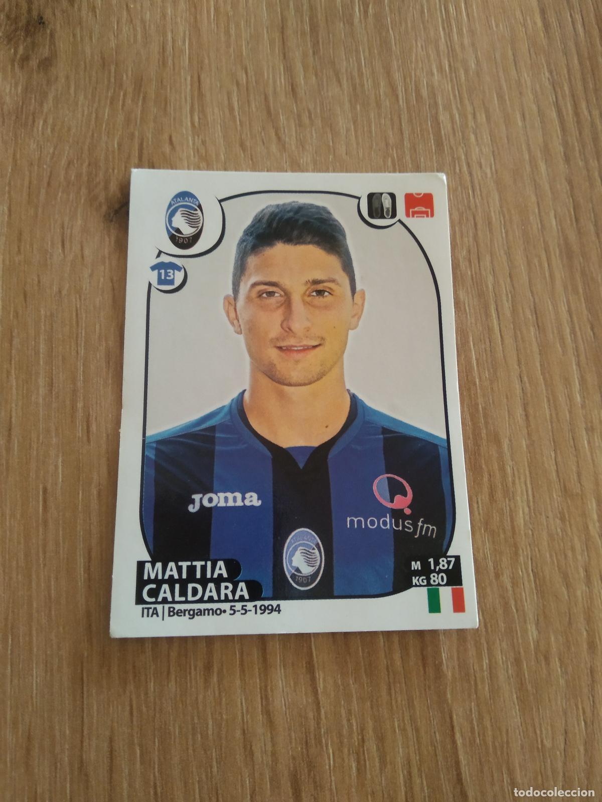 Cromos de f&uacute;tbol: 7 MATTIA CALDARA ATALANTA CROMO FUTBOL PANINI LIGA ITALIA 2017-2018 CALCIATORI 17-18