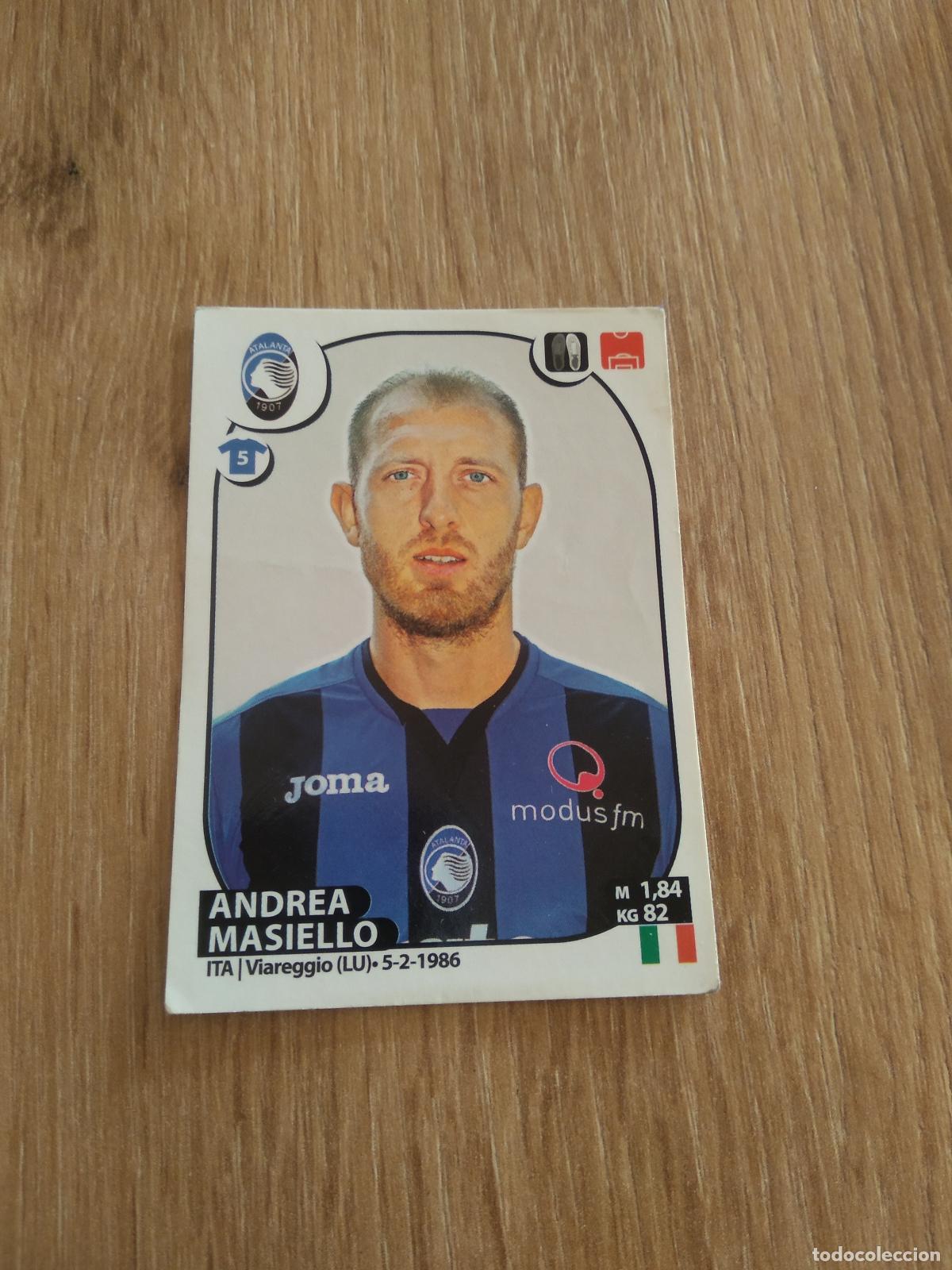 Cromos de f&uacute;tbol: 8 ANDREA MASIELLO ATALANTA CROMO FUTBOL PANINI LIGA ITALIA 2017-2018 CALCIATORI 17-18