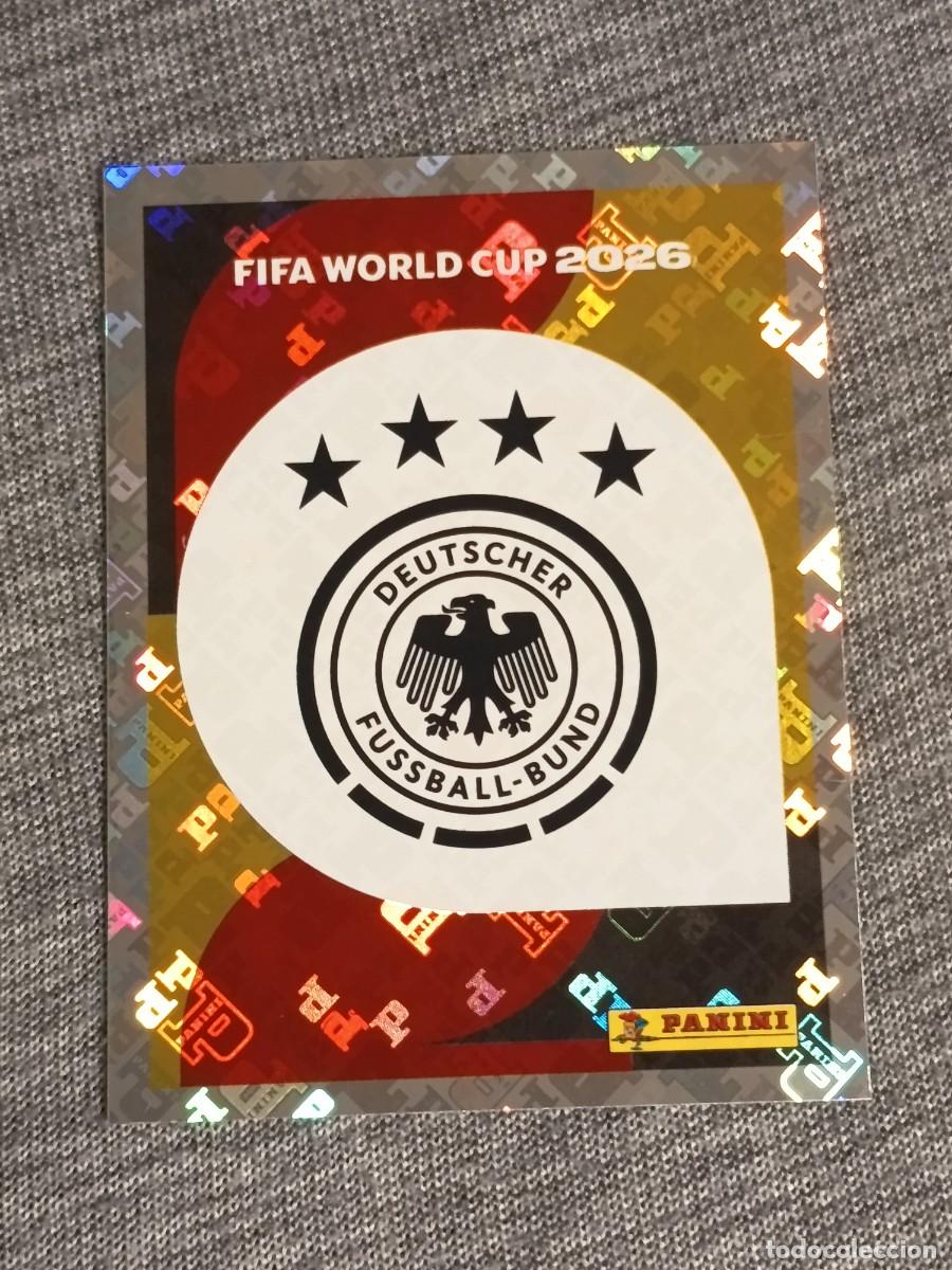 Cromos de f&uacute;tbol: ESCUDO ALEMANIA GER 1 STICKER MUNDIAL 2026 PANINI FIFA WORLD CUP NUEVO
