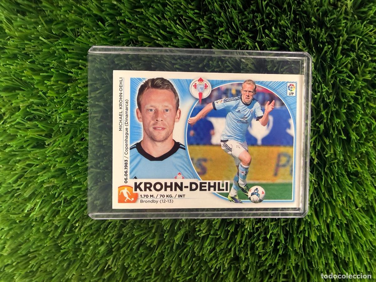 Cromos de f&uacute;tbol: N&ordm; 12 Krohn-Dehli RC Celta Liga Este 14 15