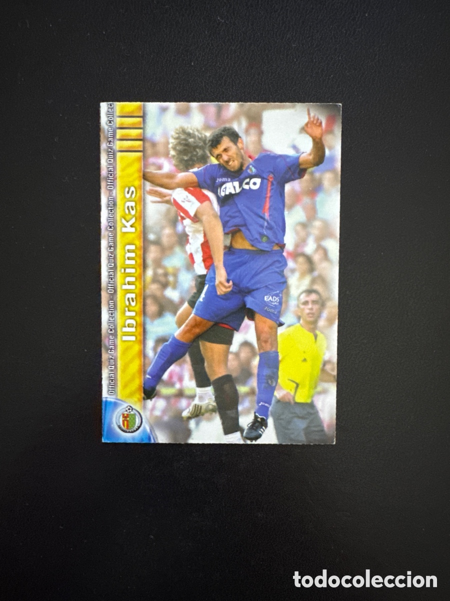 Cromos de f&uacute;tbol: IBRAHIM KAS NUMERO 448 GETAFE MUNDICROMO 2009 2010 LAS FICHAS QUIZ DE LA LIGA 2009 2010