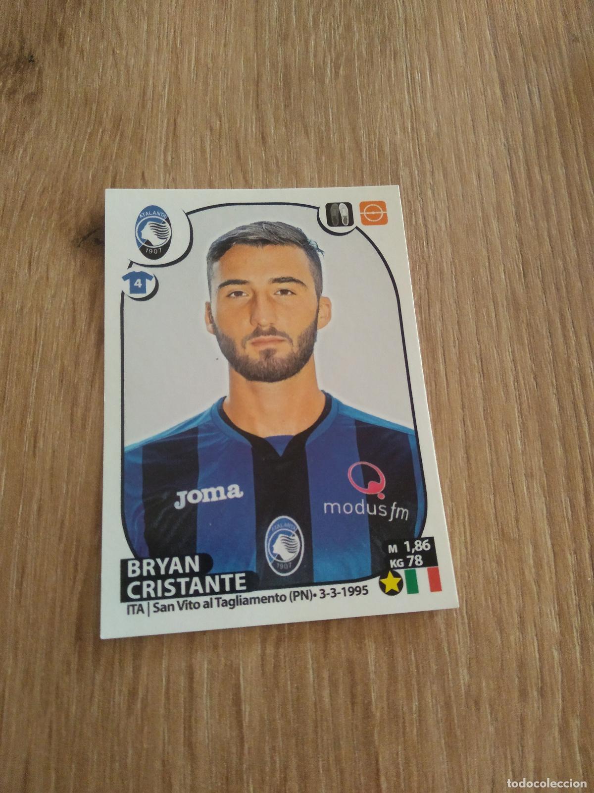 Cromos de f&uacute;tbol: 19 BRYAN CRISTANTE ATALANTA CROMO FUTBOL PANINI LIGA ITALIA 2017-2018 CALCIATORI 17-18