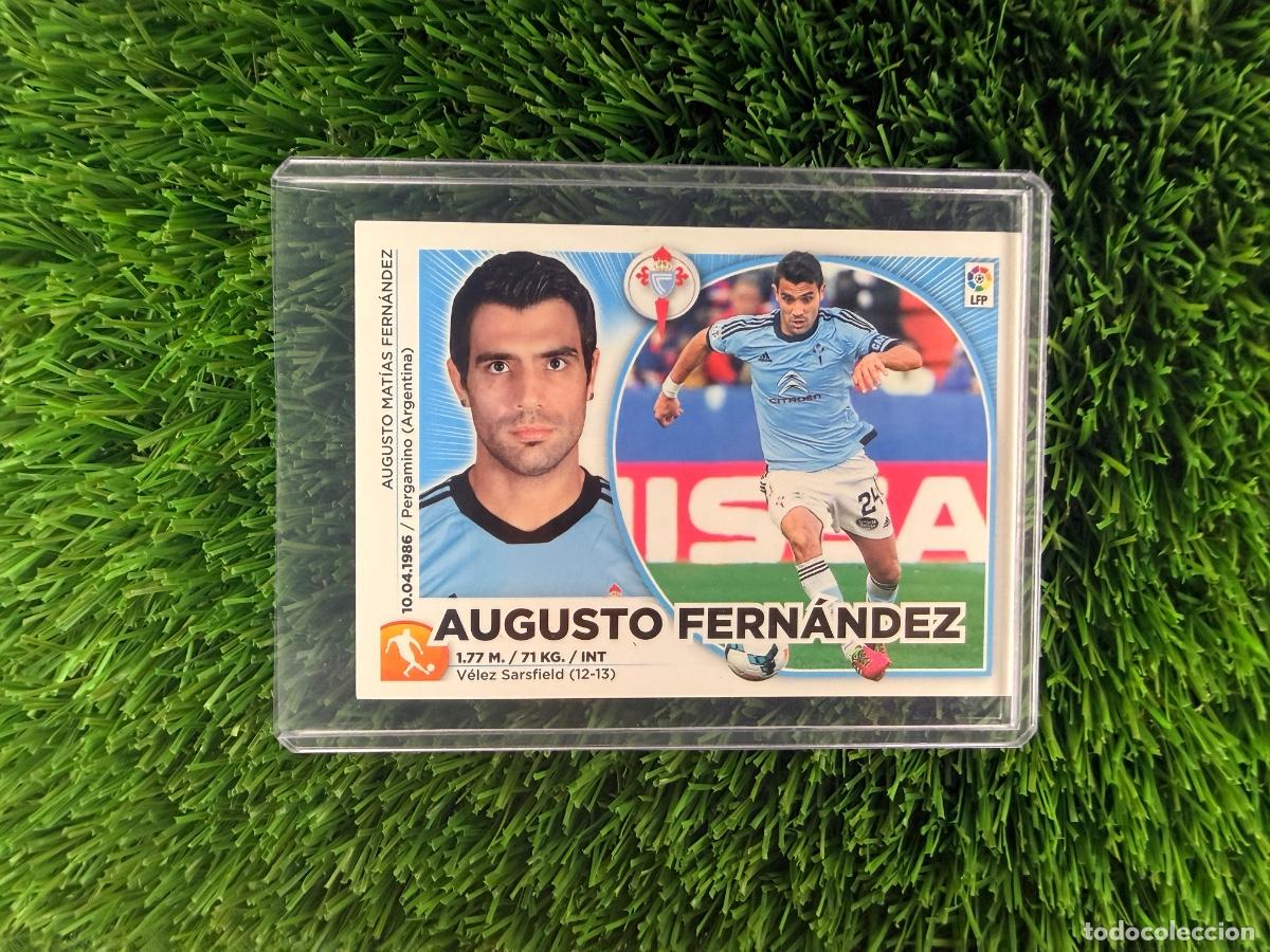 Cromos de f&uacute;tbol: N&ordm; 13 Augusto Fern&aacute;ndez RC Celta Liga Este 14 15