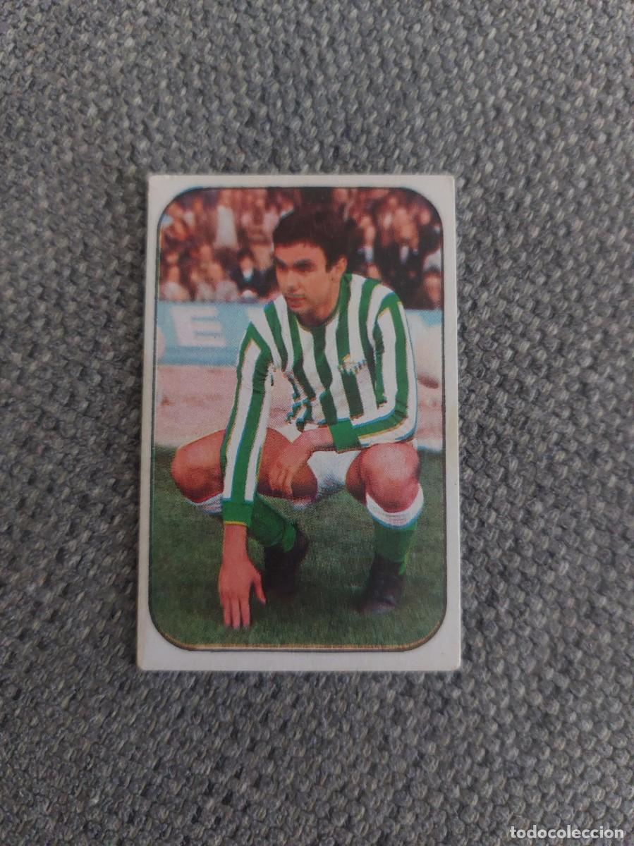 Cromos de f&uacute;tbol: 76 77 1976 1977 EULATE REAL BETIS EDICIONES ESTE SIN PEGAR NUNCA PEGADO