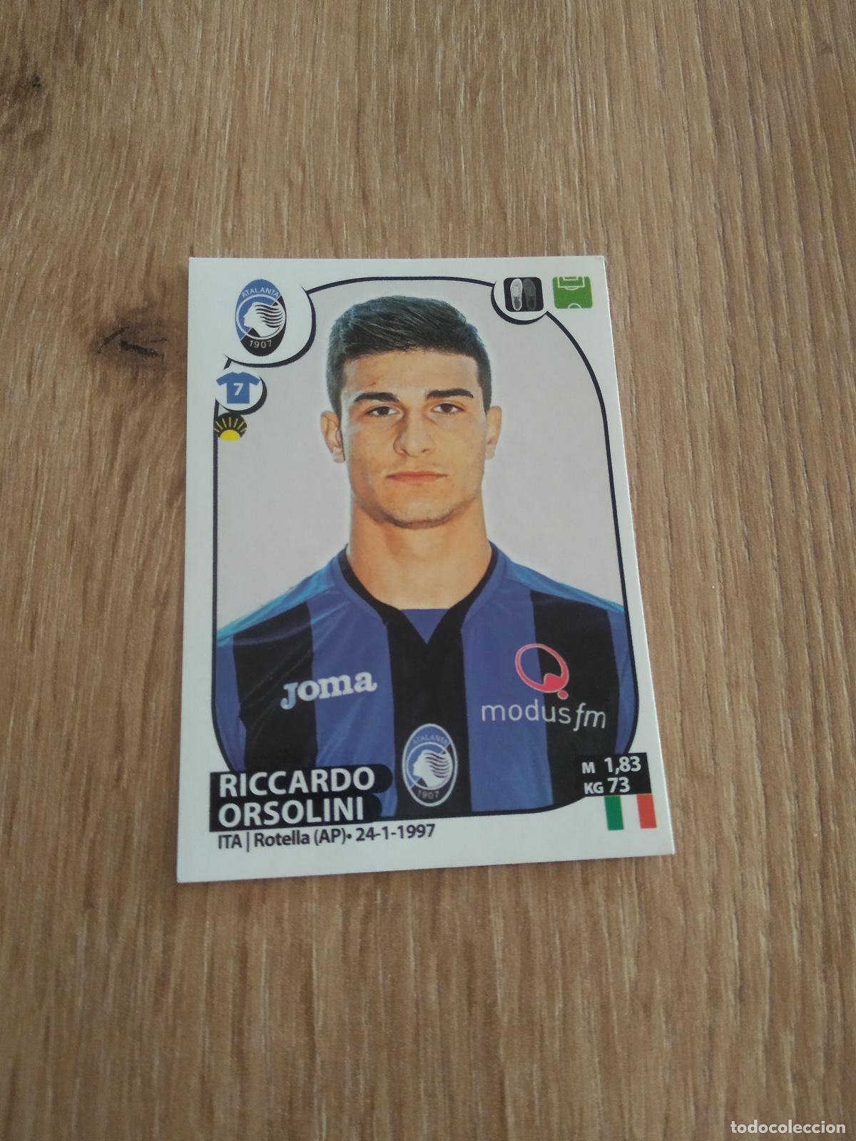 Cromos de f&uacute;tbol: 24 RICCARDO ORSOLINI ATALANTA CROMO FUTBOL PANINI LIGA ITALIA 2017-2018 CALCIATORI 17-18