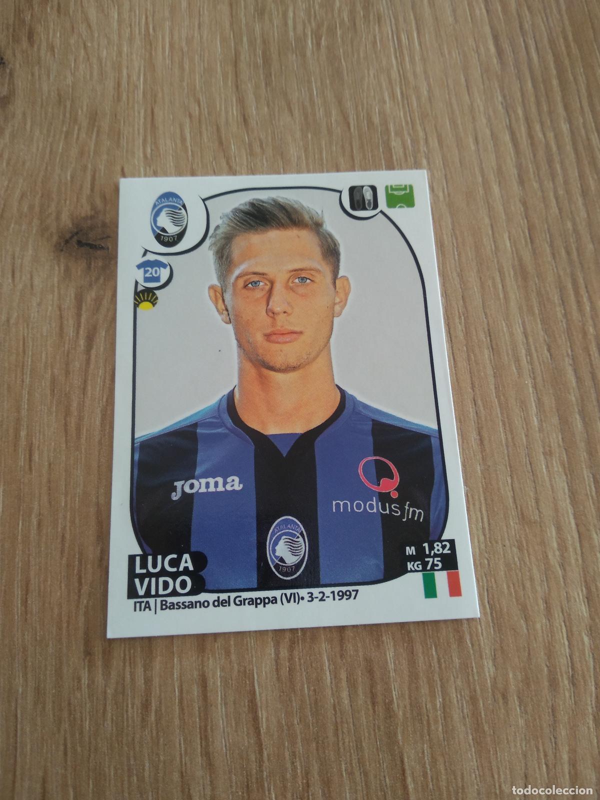 Cromos de f&uacute;tbol: 25 LUCA VIDO ATALANTA CROMO FUTBOL PANINI LIGA ITALIA 2017-2018 CALCIATORI 17-18