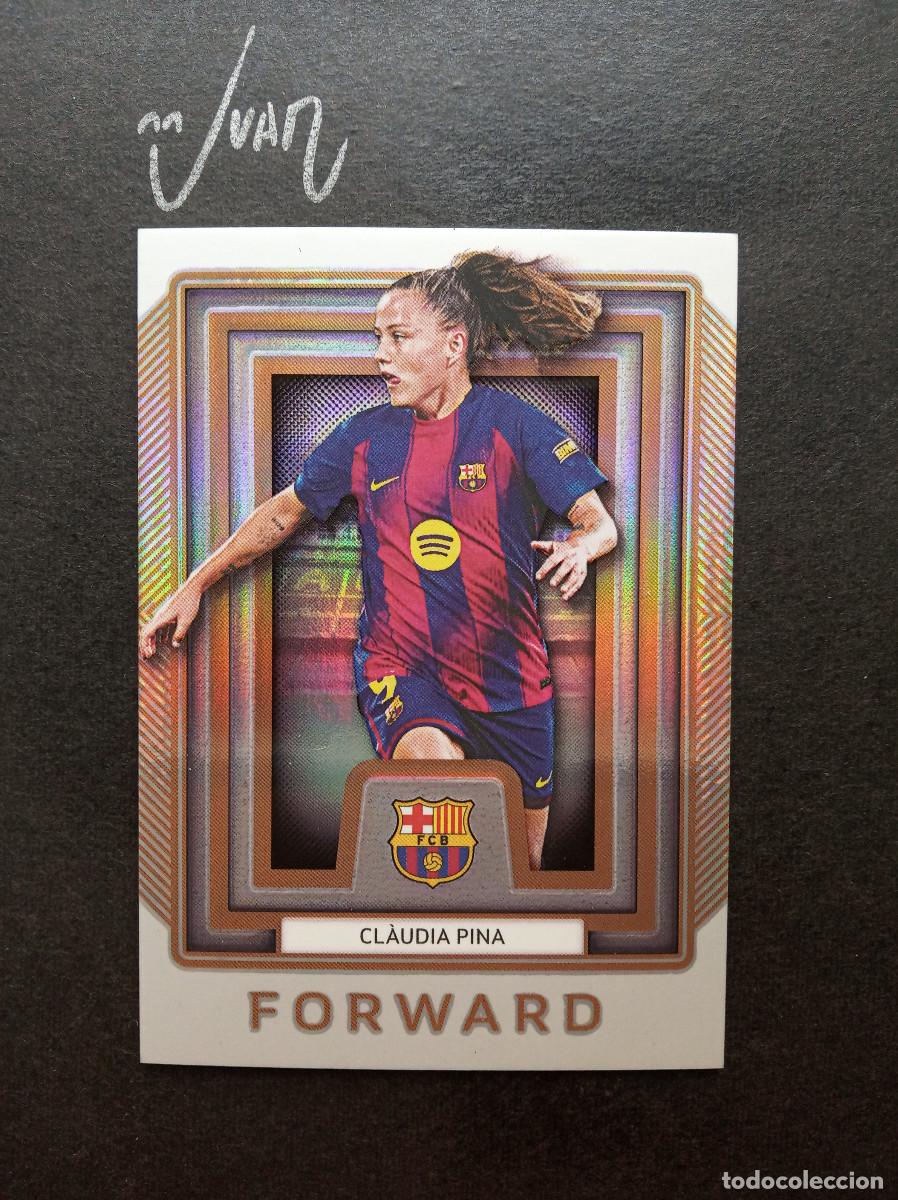 Cromos de f&uacute;tbol: BP32 CLAUDIA PINA ESPA&Ntilde;A ⚽ FUTERA &reg; FC BARCELONA PLATINUM 2025 2026 25 26 WOMEN UEFA CHAMPIONS NUEVO