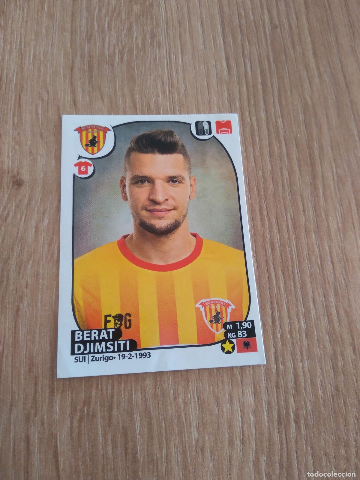 Cromos de f&uacute;tbol: 35 BERAT DJIMSITI BENEVENTO CROMO FUTBOL PANINI LIGA ITALIA 2017-2018 CALCIATORI 17-18