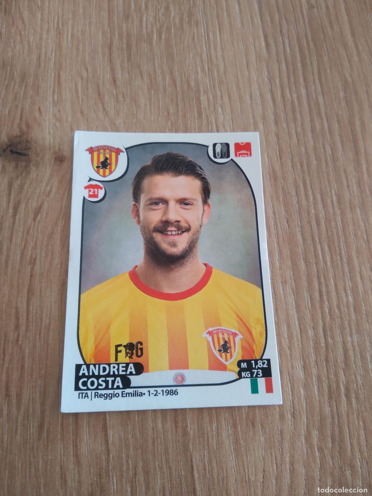 Cromos de f&uacute;tbol: 40 ANDREA COSTA BENEVENTO CROMO FUTBOL PANINI LIGA ITALIA 2017-2018 CALCIATORI 17-18