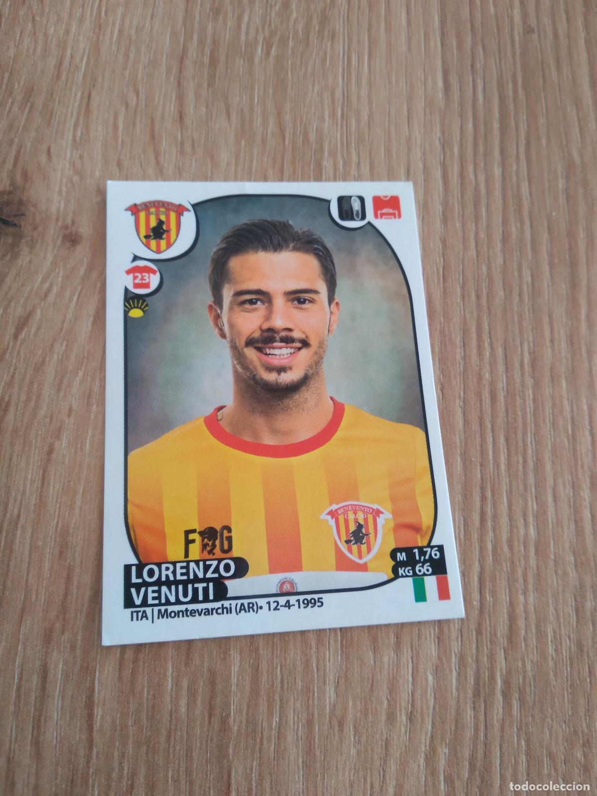 Cromos de f&uacute;tbol: 41 LORENZO VENUTI BENEVENTO CROMO FUTBOL PANINI LIGA ITALIA 2017-2018 CALCIATORI 17-18