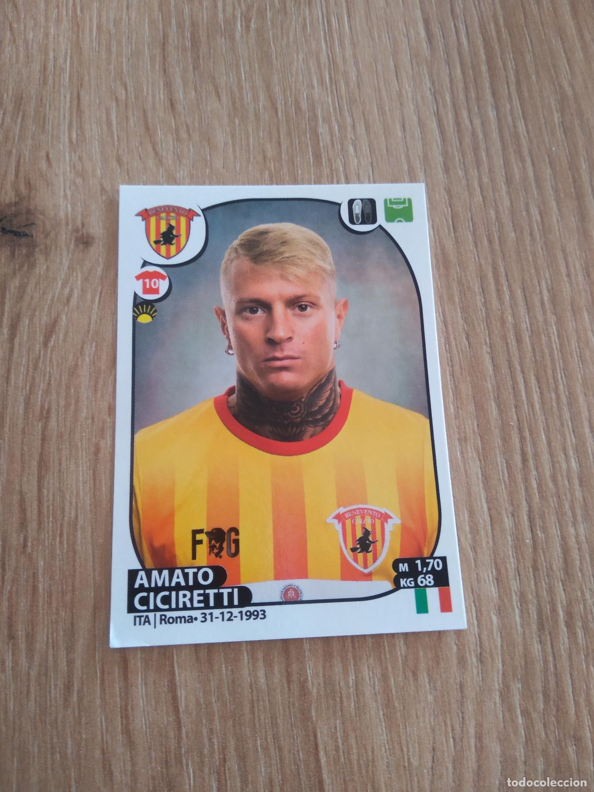 Cromos de f&uacute;tbol: 51 AMATO CICIRETTI BENEVENTO CROMO FUTBOL PANINI LIGA ITALIA 2017-2018 CALCIATORI 17-18