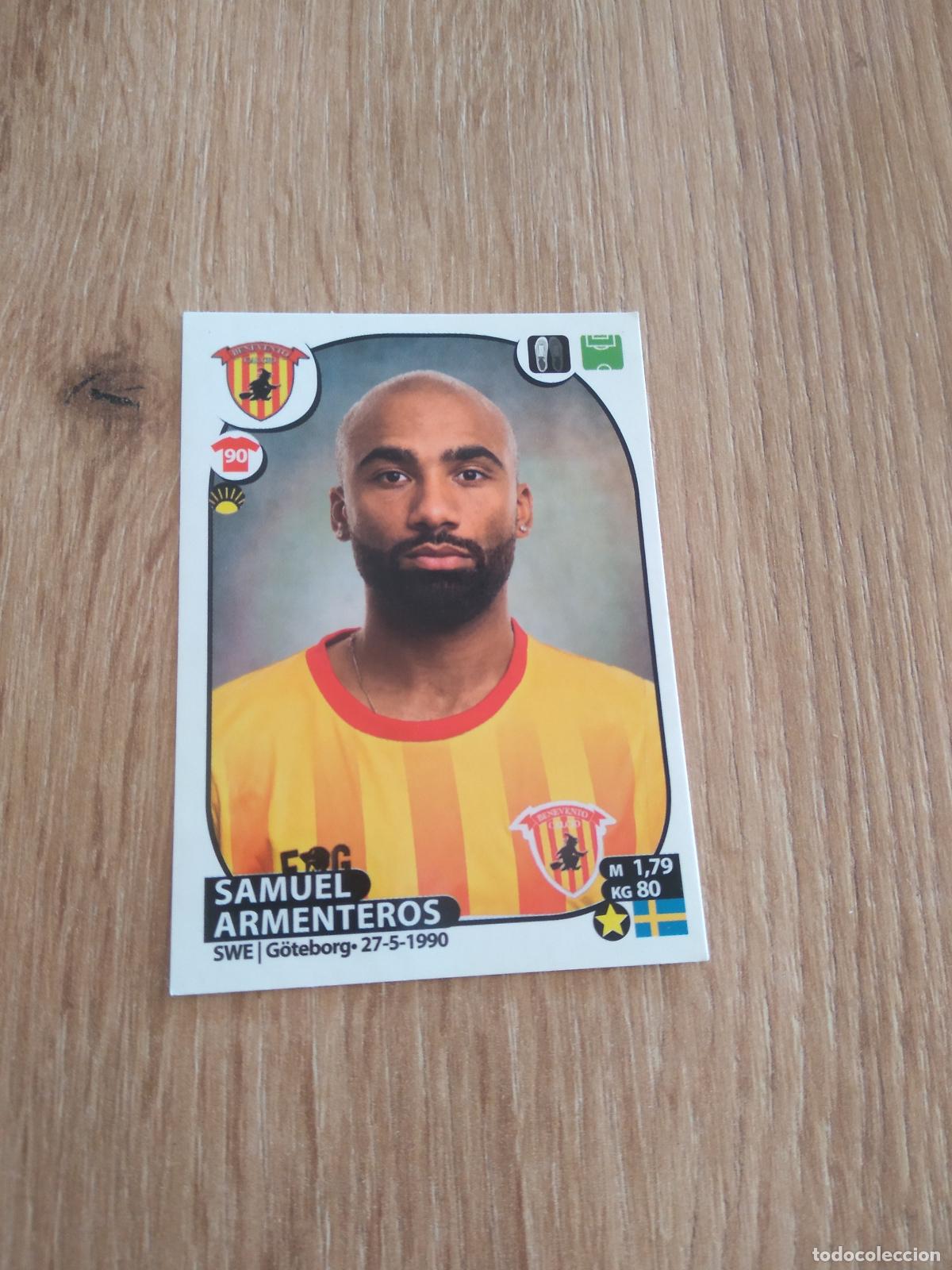 Cromos de f&uacute;tbol: 54 SAMUEL ARMENTEROS BENEVENTO CROMO FUTBOL PANINI LIGA ITALIA 2017-2018 CALCIATORI 17-18