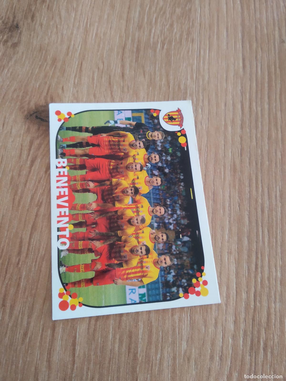 Cromos de f&uacute;tbol: 57 EQUIPO PLANTILLA BENEVENTO CROMO FUTBOL PANINI LIGA ITALIA 2017-2018 CALCIATORI 17-18