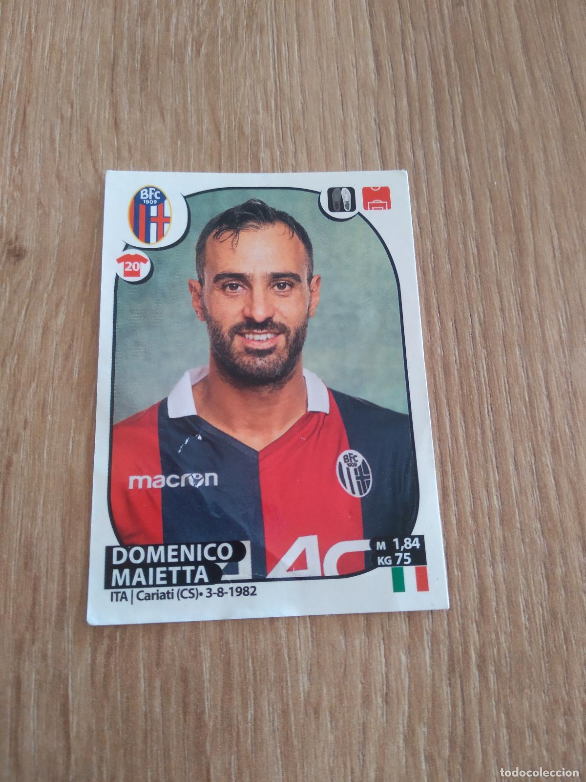 Cromos de f&uacute;tbol: 63 DOMENICO MAIETTA BOLOGNA CROMO FUTBOL PANINI LIGA ITALIA 2017-2018 CALCIATORI 17-18