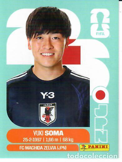 Cromos de f&uacute;tbol: CROMO PANINI MUNDIAL WORLD CUP 2026 - JPN9 JPN 9 - SOMA - JAP&Oacute;N