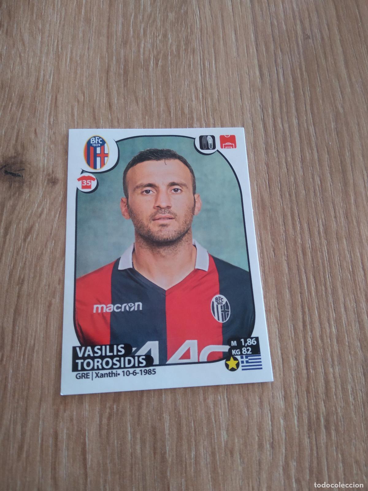Cromos de f&uacute;tbol: 70 VASILIS TOROSIDIS BOLOGNA CROMO FUTBOL PANINI LIGA ITALIA 2017-2018 CALCIATORI 17-18