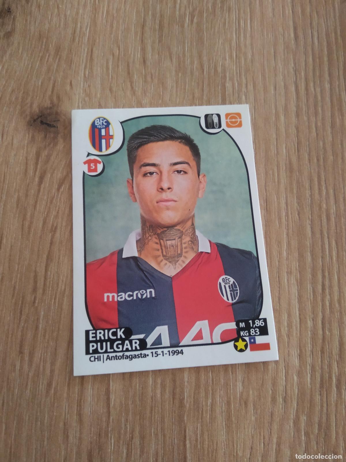 Cromos de f&uacute;tbol: 76 ERICK PULGAR BOLOGNA CROMO FUTBOL PANINI LIGA ITALIA 2017-2018 CALCIATORI 17-18