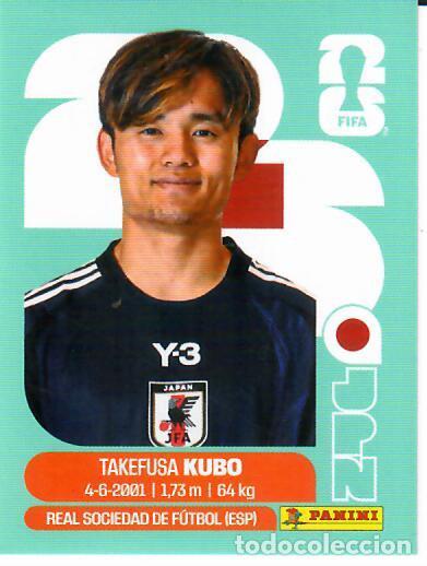 Cromos de f&uacute;tbol: CROMO PANINI MUNDIAL WORLD CUP 2026 - JPN12 JPN 12 - KUBO - JAP&Oacute;N