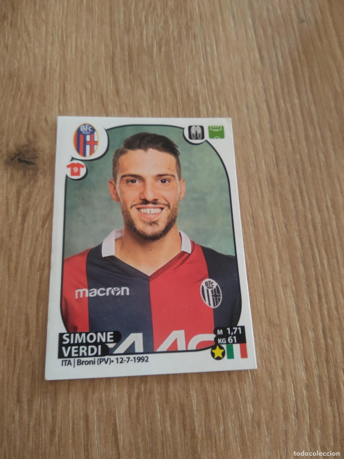 Cromos de f&uacute;tbol: 81 SIMONE VERDI BOLOGNA CROMO FUTBOL PANINI LIGA ITALIA 2017-2018 CALCIATORI 17-18