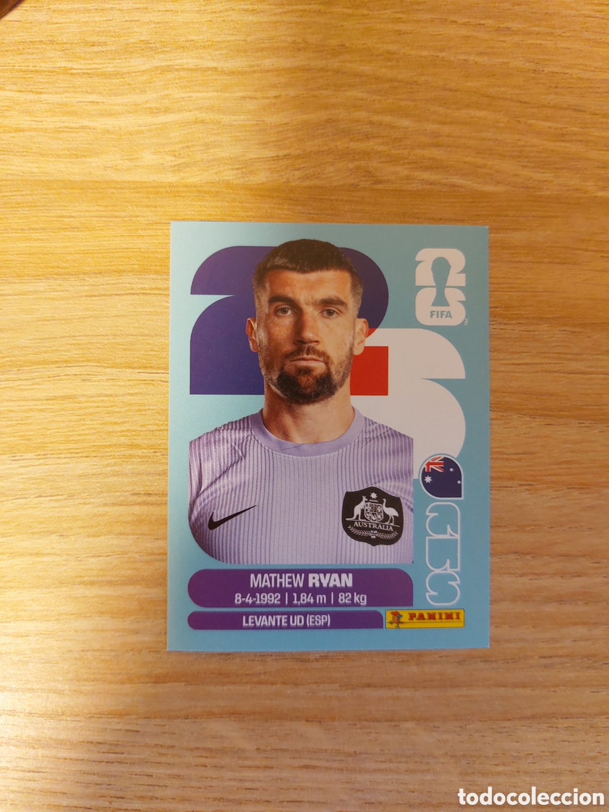 Cromos de f&uacute;tbol: AUS 2 AUS2 MATHEW RYAN AUSTRALIA ⚽ PANINI FIFA MUNDIAL WORLD CUP 26 2026 STICKER