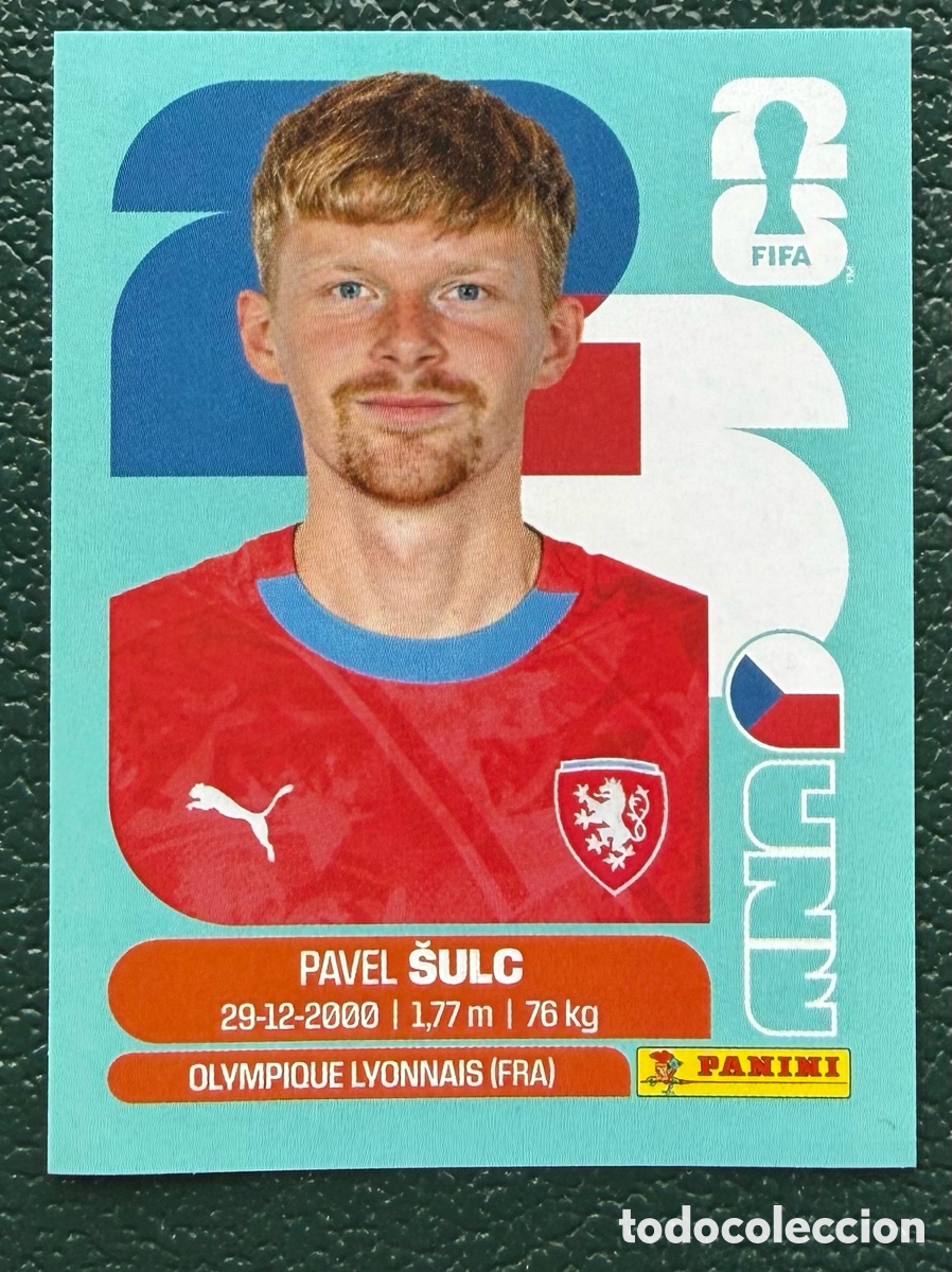 Football Stickers: CZE 14 PAVEL SULC REPUBLICA CHECA CROMOS ALBUM FIFA WORLD CUP MUNDIAL 2026 PANINI