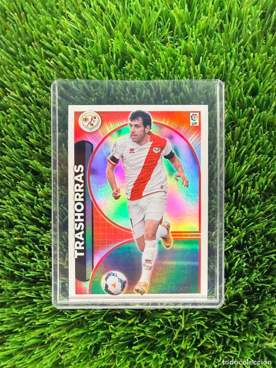 Cromos de f&uacute;tbol: N&ordm; 25 Atenci&oacute;n a Trashorras Rayo Vallecano Liga Este 14 15