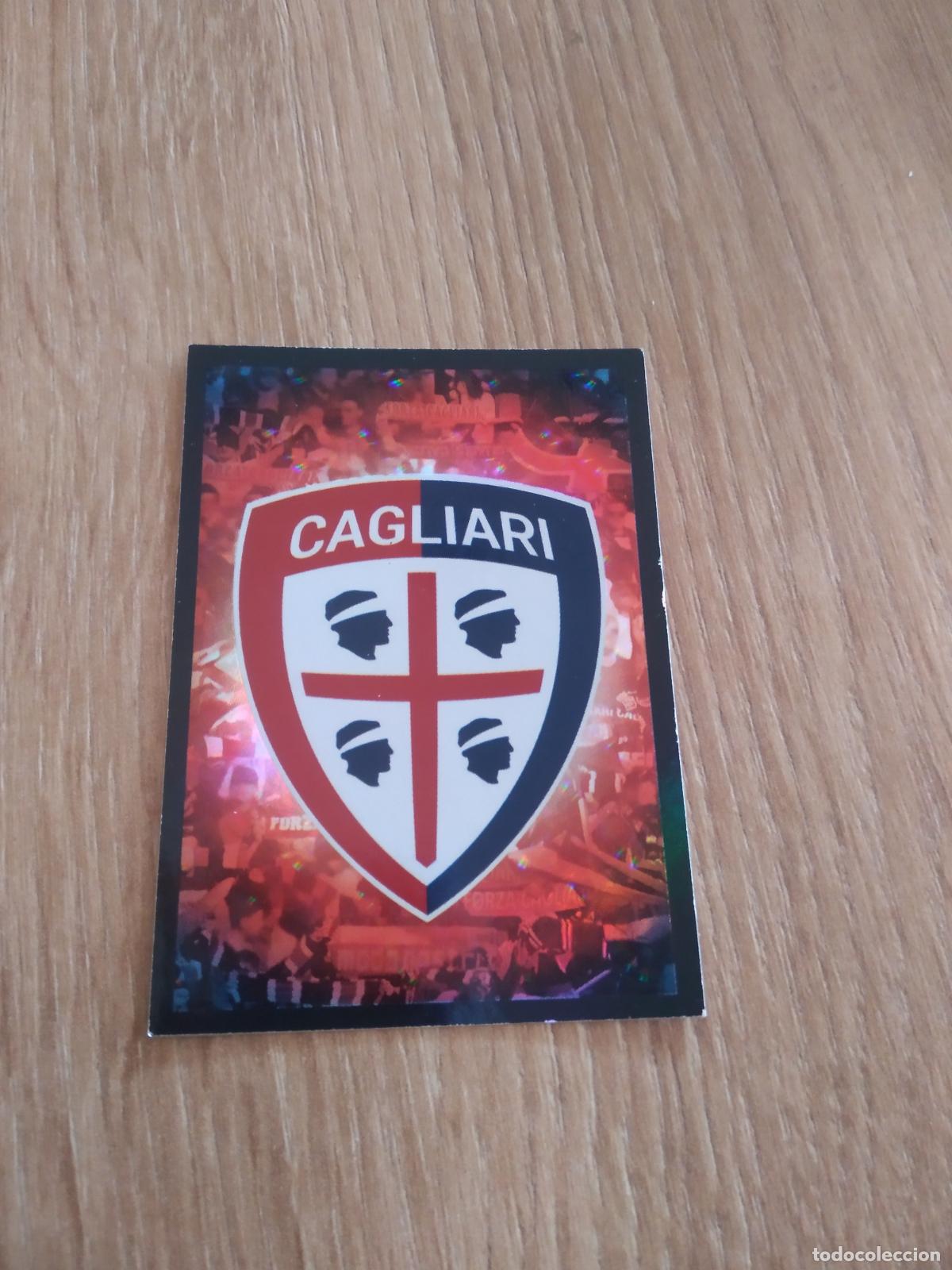 Cromos de f&uacute;tbol: 89 ESCUDO CAGLIARI CROMO FUTBOL PANINI LIGA ITALIA 2017-2018 CALCIATORI 17-18