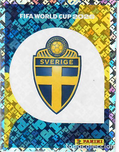 Cromos de f&uacute;tbol: CROMO PANINI MUNDIAL WORLD CUP 2026 - SWE1 SWE 1 - ESCUDO - SUECIA