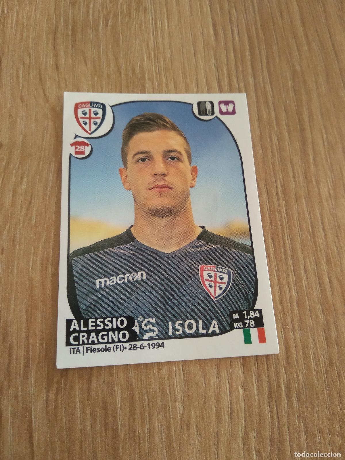 Cromos de f&uacute;tbol: 94 ALESSIO CRAGNO CAGLIARI CROMO FUTBOL PANINI LIGA ITALIA 2017-2018 CALCIATORI 17-18