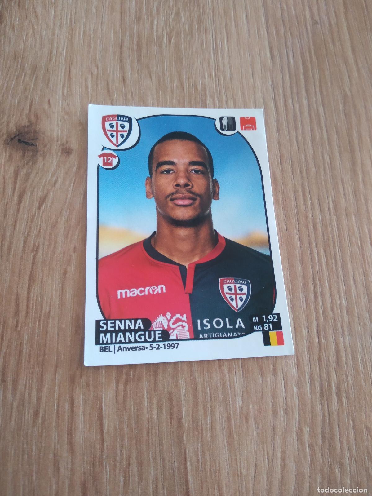 Cromos de f&uacute;tbol: 99 SENNA MIANGUE CAGLIARI CROMO FUTBOL PANINI LIGA ITALIA 2017-2018 CALCIATORI 17-18