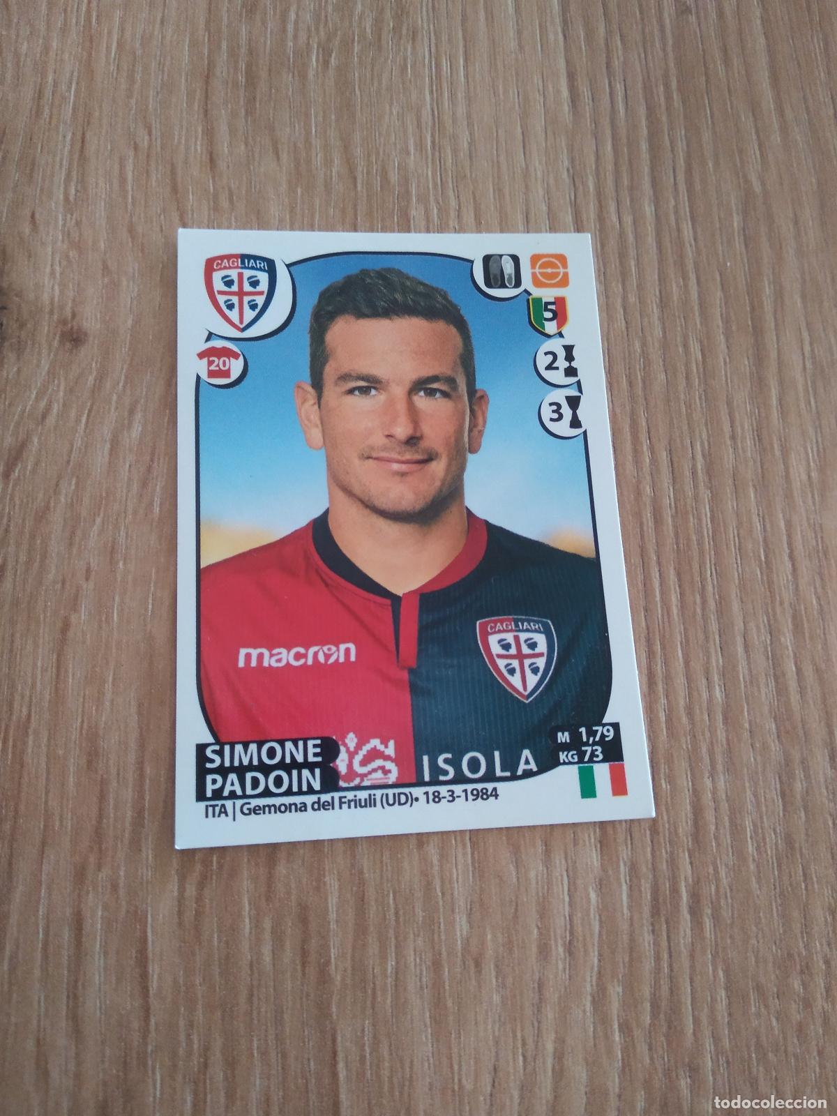 Cromos de f&uacute;tbol: 101 SIMONE PADOIN CAGLIARI CROMO FUTBOL PANINI LIGA ITALIA 2017-2018 CALCIATORI 17-18