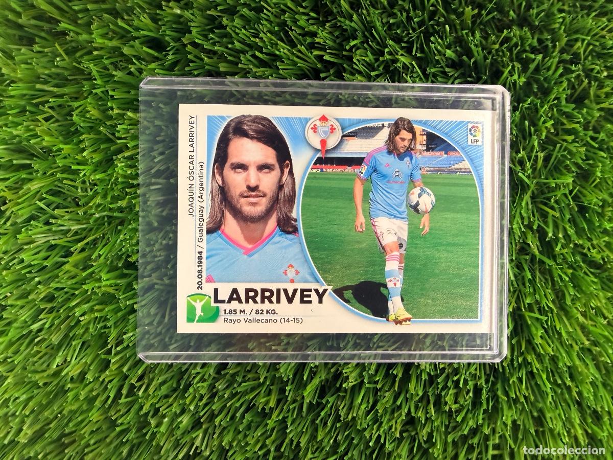 Cromos de f&uacute;tbol: N&ordm; 7 Larrivey &Uacute;ltimos Fichajes RC Celta Liga Este 14 15