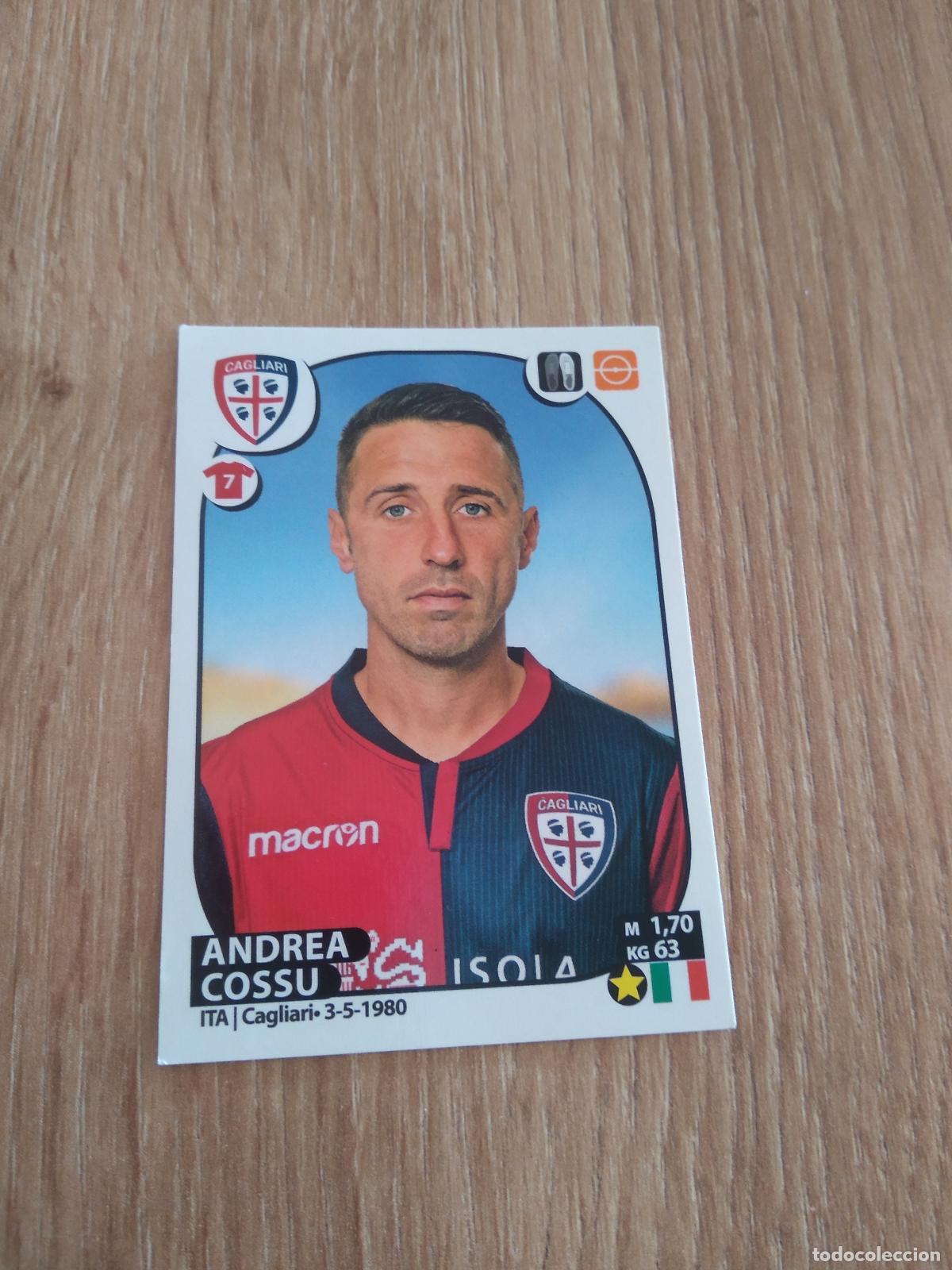 Cromos de f&uacute;tbol: 106 ANDREA COSSU CAGLIARI CROMO FUTBOL PANINI LIGA ITALIA 2017-2018 CALCIATORI 17-18
