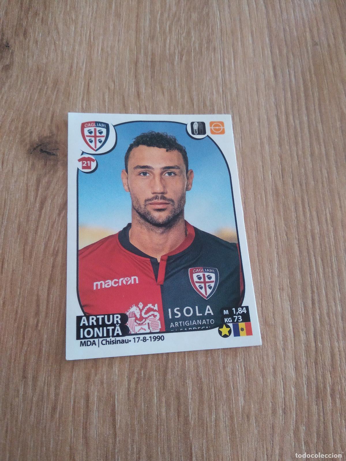 Cromos de f&uacute;tbol: 107 ARTUR IONITA CAGLIARI CROMO FUTBOL PANINI LIGA ITALIA 2017-2018 CALCIATORI 17-18